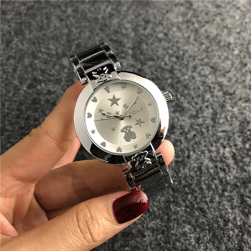 2019 TOUS pulsera Watch Women Quartz Casual reloj Watches Bracelet Watch Ladies Quartz Watch Leather Fashion Sport Wacth mujer
2019 TOUS pulsera Watch Women Quartz Casual reloj Watches Bracelet Watch Ladies Quartz Watch Leather Fashion Sport Wacth mujer