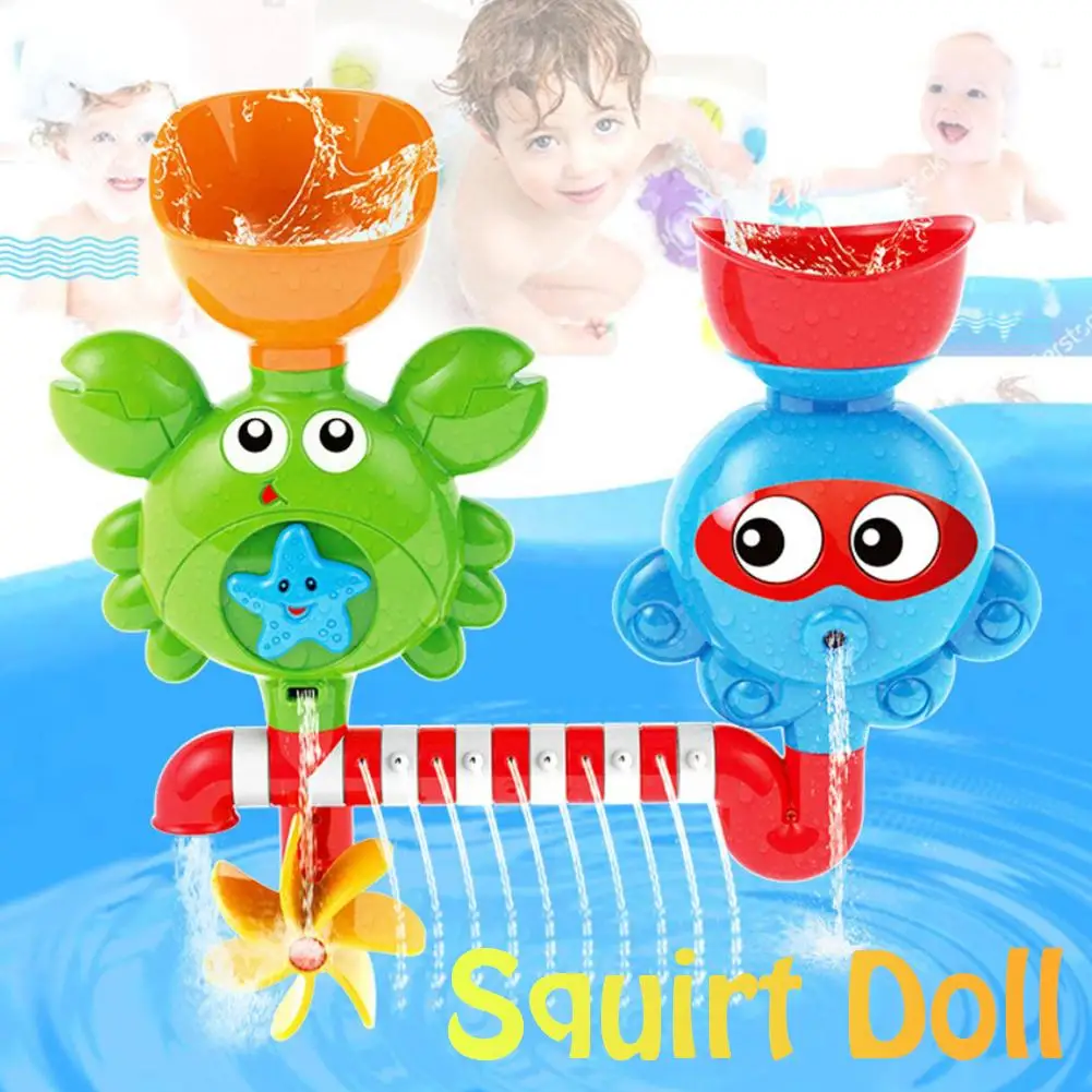 Baby Kid Bath Bathroom Spraying Turning Shower Water Paddle Toy Cartoon Animal Funny Toys for Children Boys and Girls
Baby Kid Bath Bathroom Spraying Turning Shower Water Paddle Toy Cartoon Animal Funny Toys for Children Boys and Girls