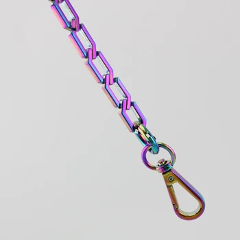 60cm -130cm High quality width 10mm Rainbow Chains Shoulder Straps for Handbags Purses Bags Strap Replacement Handle Accessories
60cm -130cm High quality width 10mm Rainbow Chains Shoulder Straps for Handbags Purses Bags Strap Replacement Handle Accessories