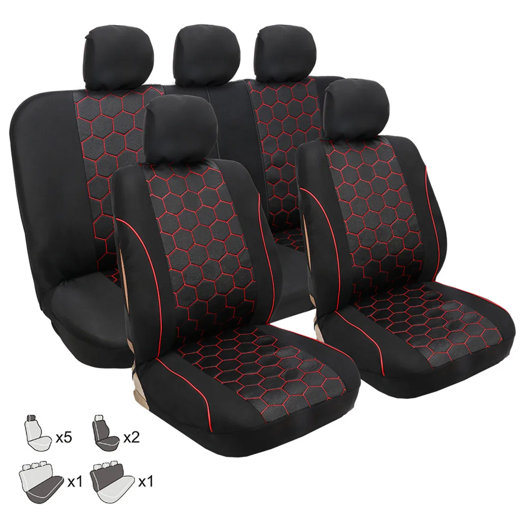 Universal Car Seat Cover Polyester Fabric Automobile Seat Covers Car Seat Cover Vehicle Seat Protector Interior Accessories
Universal Car Seat Cover Polyester Fabric Automobile Seat Covers Car Seat Cover Vehicle Seat Protector Interior Accessories