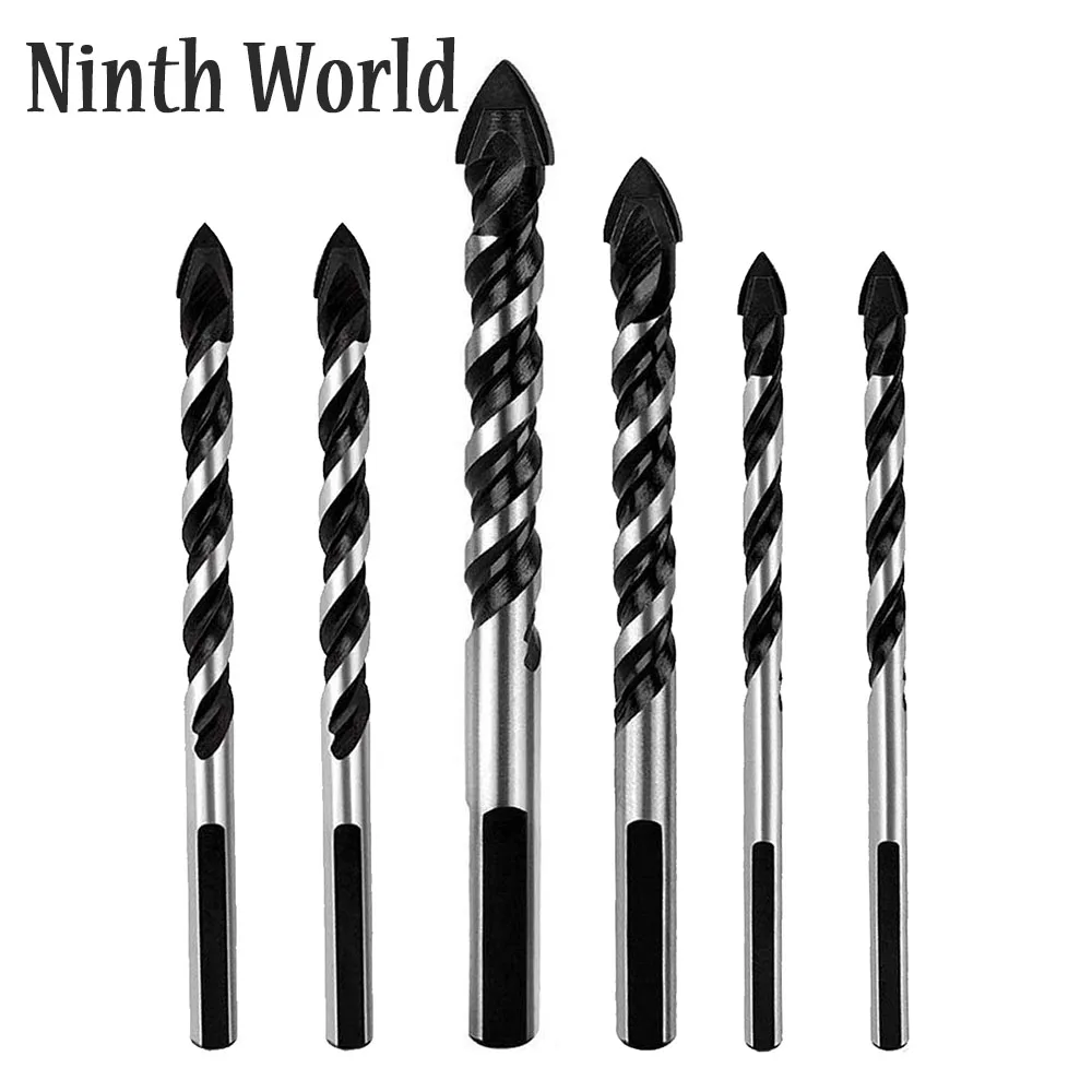 6 Pcs Ceramic Tile Multi Drill Bit Set For Tile,Concrete, Brick, Glass, Plastic And Wood Tungsten Carbide Tip Best Size 6-12mm
6 Pcs Ceramic Tile Multi Drill Bit Set For Tile,Concrete, Brick, Glass, Plastic And Wood Tungsten Carbide Tip Best Size 6-12mm