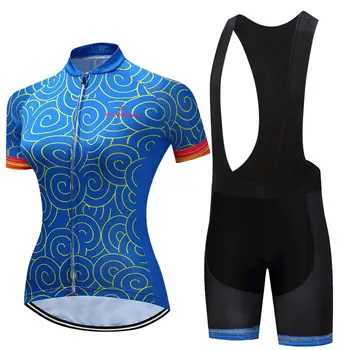 2018 Pro Team Short Sleeve Women Cycling Jersey Set Bike Bib Shorts MTB Ropa Ciclismo Riding Wear Bicycle Clothes Blue
2018 Pro Team Short Sleeve Women Cycling Jersey Set Bike Bib Shorts MTB Ropa Ciclismo Riding Wear Bicycle Clothes Blue