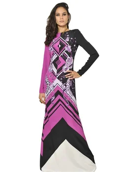 2016 spring new super long dress Big European and American Geometric hit color printing Slim stretch knit dress
2016 spring new super long dress Big European and American Geometric hit color printing Slim stretch knit dress