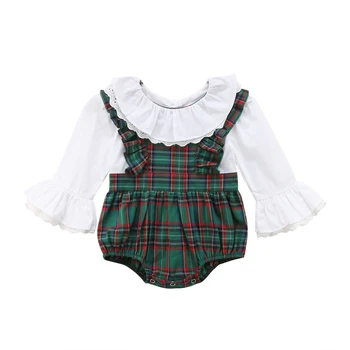 Newborn Infant Baby Girl Clothing Cotton Long Sleeve Plaid Bodysuit Playsuit Jumpsuit Cute Baby Infant Clothes 0-24M
Newborn Infant Baby Girl Clothing Cotton Long Sleeve Plaid Bodysuit Playsuit Jumpsuit Cute Baby Infant Clothes 0-24M