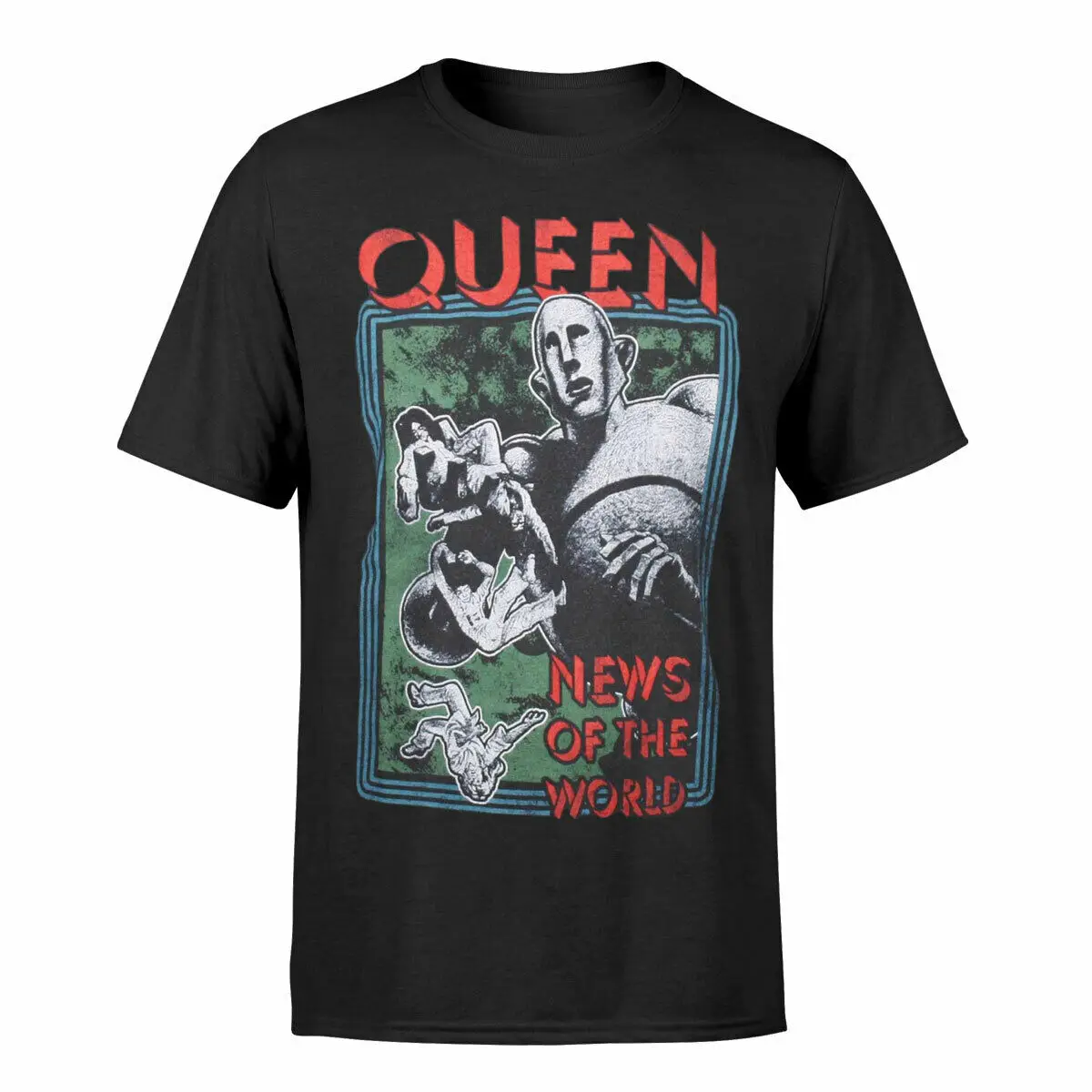 Official Queen News Of The World Rock Band T-Shirt Men Women Unisex Fashion tshirt Free Shipping
Official Queen News Of The World Rock Band T-Shirt Men Women Unisex Fashion tshirt Free Shipping