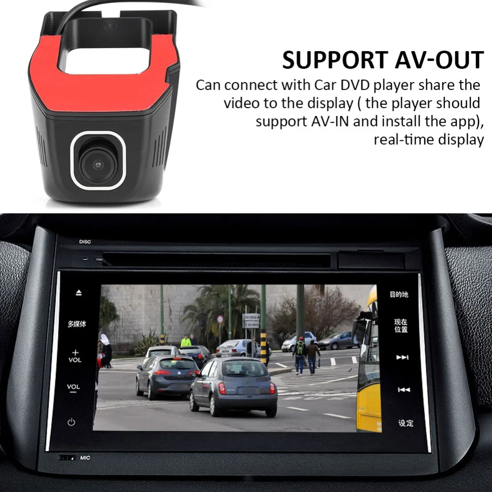 Car Mini Wifi Full HD 1080P Car DVR Video Recorder Dash Camera Registrator Driving Recorder with Night Version App Control New
Car Mini Wifi Full HD 1080P Car DVR Video Recorder Dash Camera Registrator Driving Recorder with Night Version App Control New