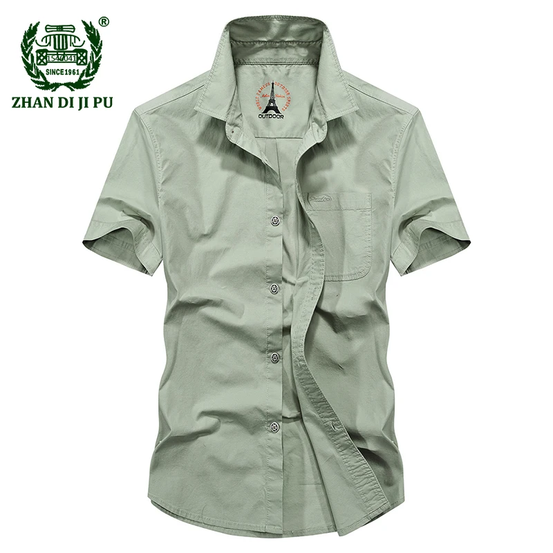 NEW 2018 Summer men's casual brand black blue short sleeve shirt man cotton khaki shirts afs jeep male fashion white tops M-4XL
NEW 2018 Summer men's casual brand black blue short sleeve shirt man cotton khaki shirts afs jeep male fashion white tops M-4XL