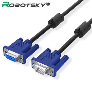 1080P VGA Cable Male to Female Extension Cable Video Computer Analog Signal for Projector Laptop Monitor screen DVD
1080P VGA Cable Male to Female Extension Cable Video Computer Analog Signal for Projector Laptop Monitor screen DVD