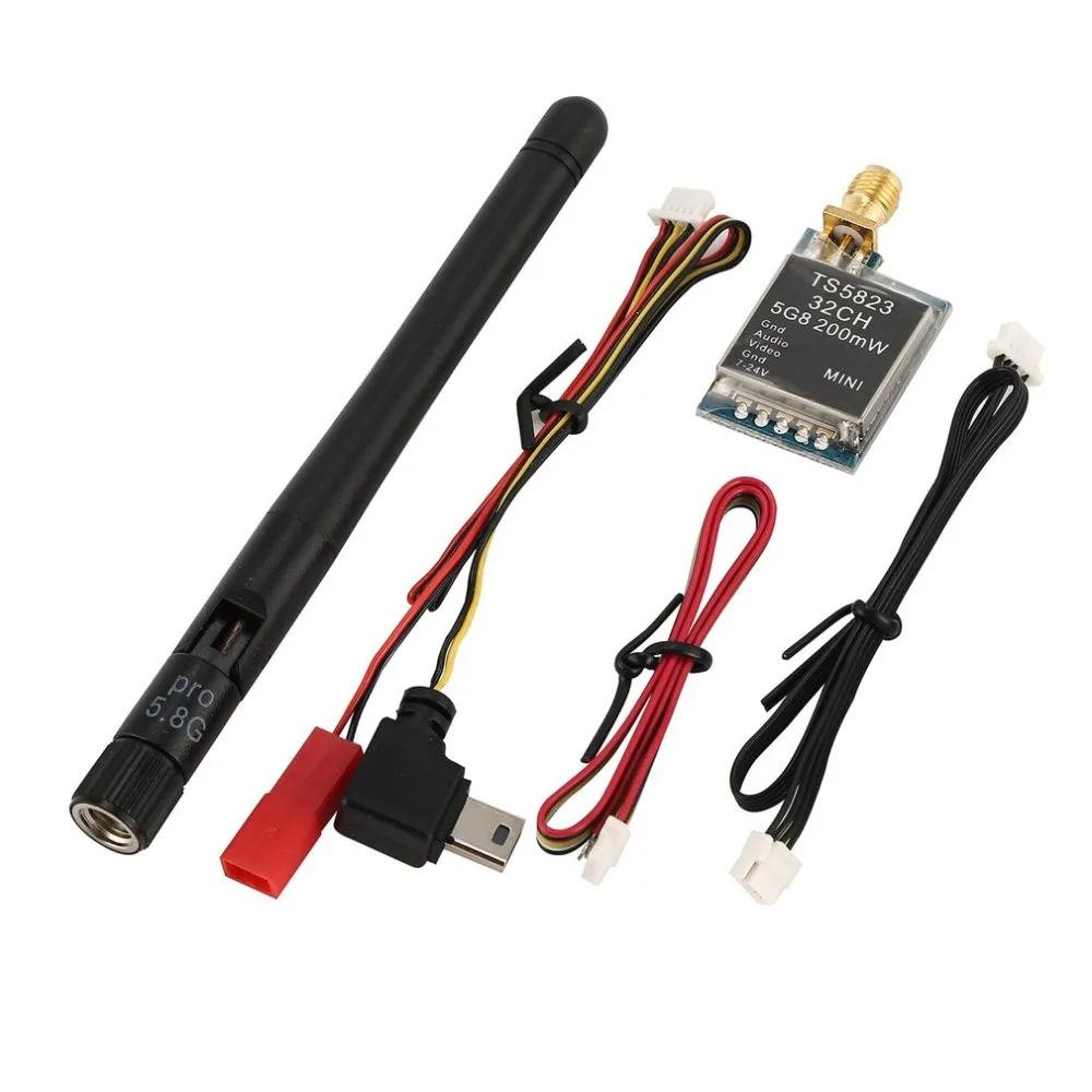 TS5823 5.8G 200mW 32CH FPV Mini Wireless AV Transmitter Module RC FPV Quadcopter Multicopter Drone Airplane Aircraft UAV
TS5823 5.8G 200mW 32CH FPV Mini Wireless AV Transmitter Module RC FPV Quadcopter Multicopter Drone Airplane Aircraft UAV