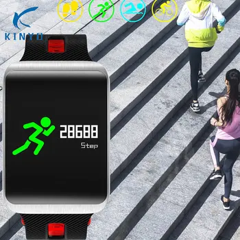 KINYO Wristband Pedometer Heart Rate Monitoring Activity Tracker Fitness Bracelet Wearable Devices Smart watch for Android IOS
KINYO Wristband Pedometer Heart Rate Monitoring Activity Tracker Fitness Bracelet Wearable Devices Smart watch for Android IOS