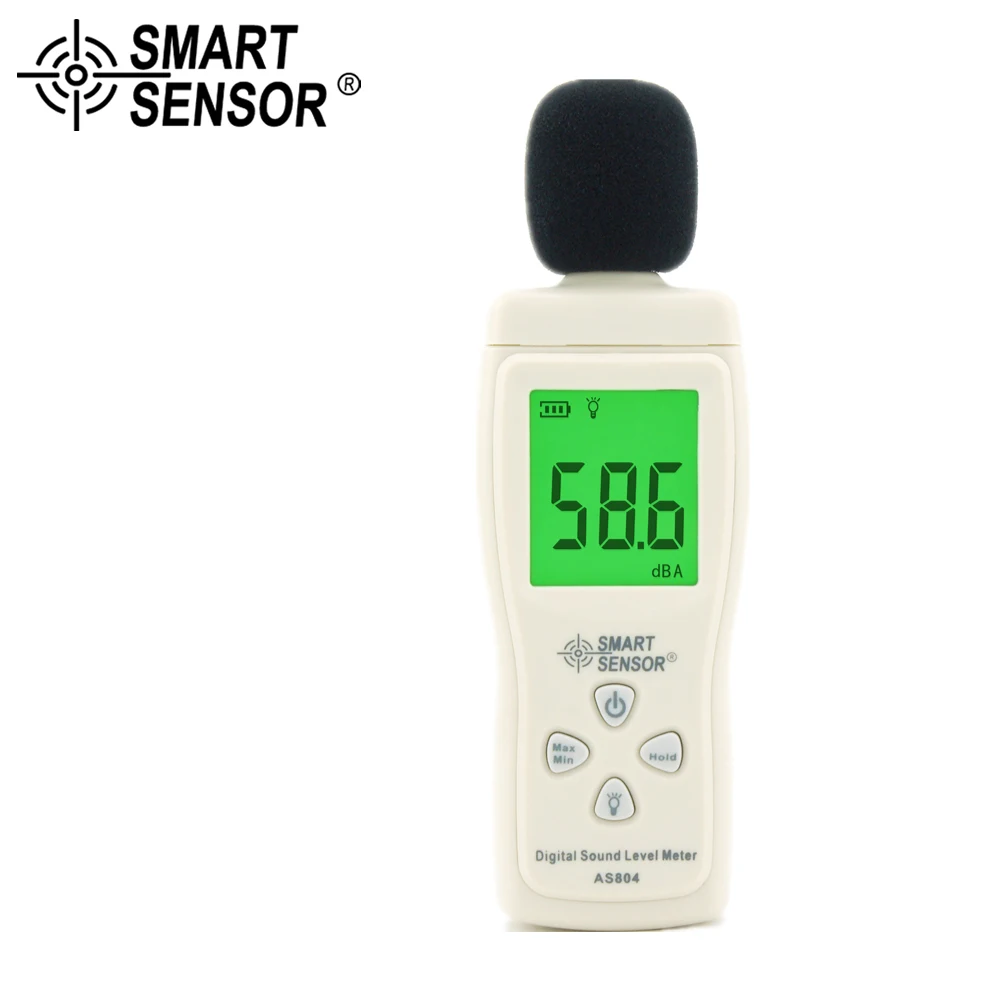SMART SENSOR digital sound level meter noise meter Metro Diagnostic-tool Noise Measuring Instrument 30-130dB metro decibel meter
SMART SENSOR digital sound level meter noise meter Metro Diagnostic-tool Noise Measuring Instrument 30-130dB metro decibel meter