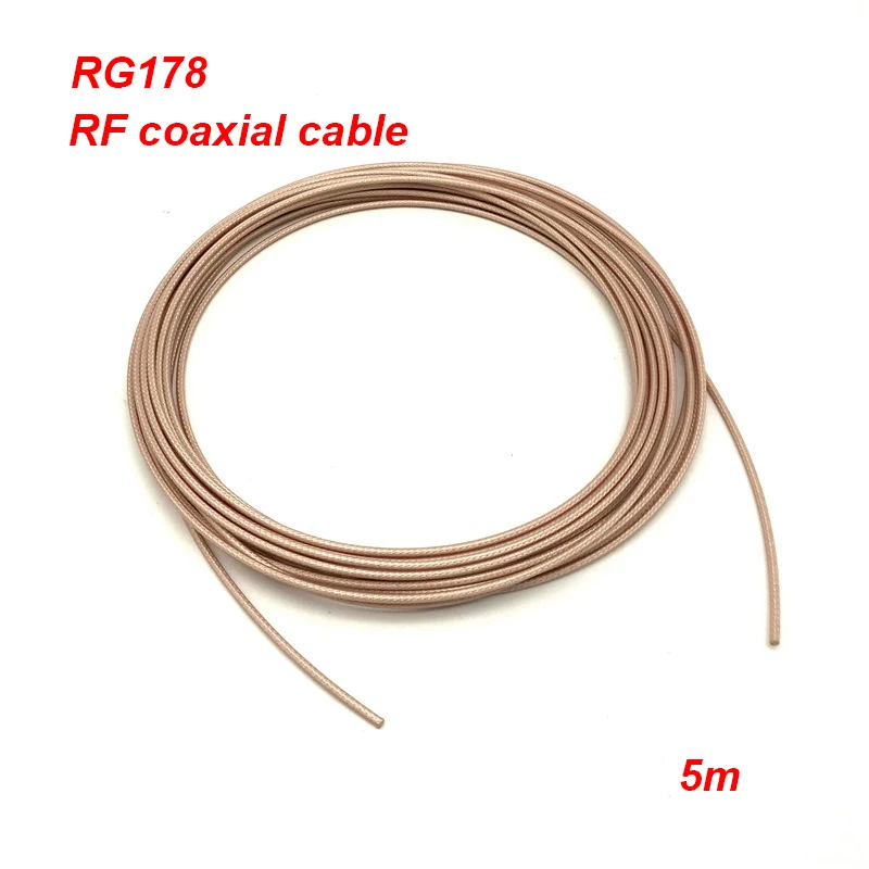 Коаксиальный кабель 5 м RG178 RG-178 RF Shield 50 Ом | Обустройство дома