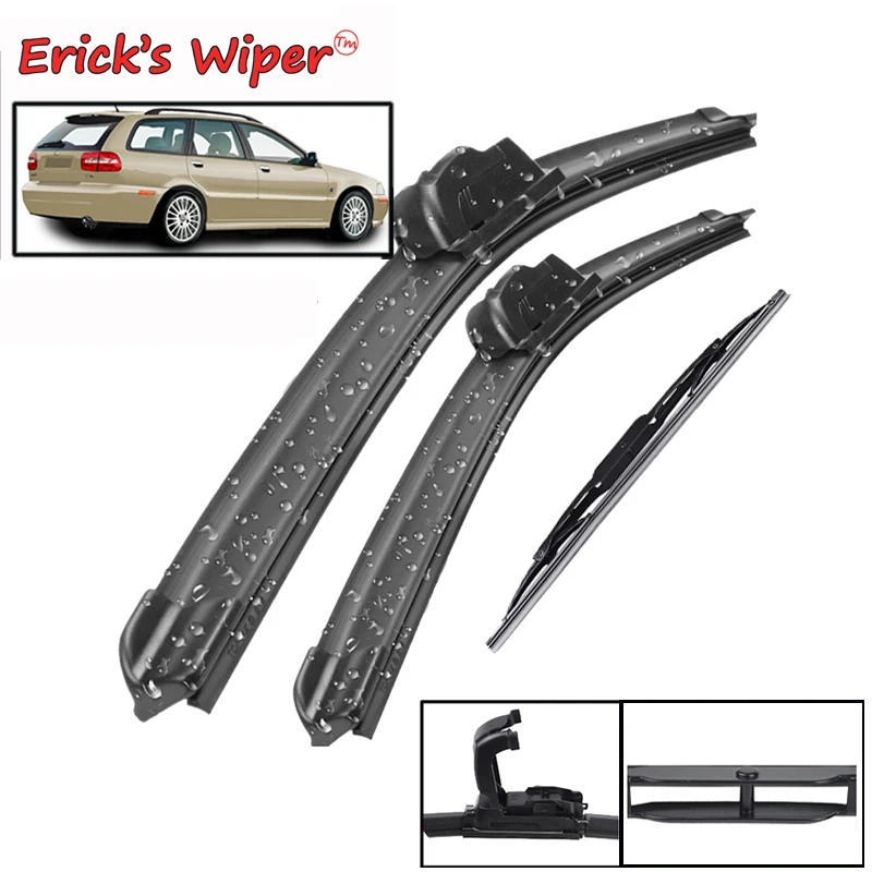 Erick's Wiper Front Rear Wiper Blades Set Kit For Volvo V40 1995 - 2004 Windshield Windscreen Rear Window
Erick's Wiper Front Rear Wiper Blades Set Kit For Volvo V40 1995 - 2004 Windshield Windscreen Rear Window