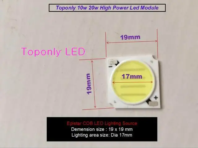 10w Epistar chips high power led backlight module lamp DC30-34v 300mA white color square bracket 19x19mm for down spot lighting
10w Epistar chips high power led backlight module lamp DC30-34v 300mA white color square bracket 19x19mm for down spot lighting