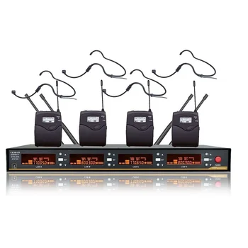 Bolymic 4 Channels microfono condensador UHF Diversity Wireless Headset Microphone system
Bolymic 4 Channels microfono condensador UHF Diversity Wireless Headset Microphone system
