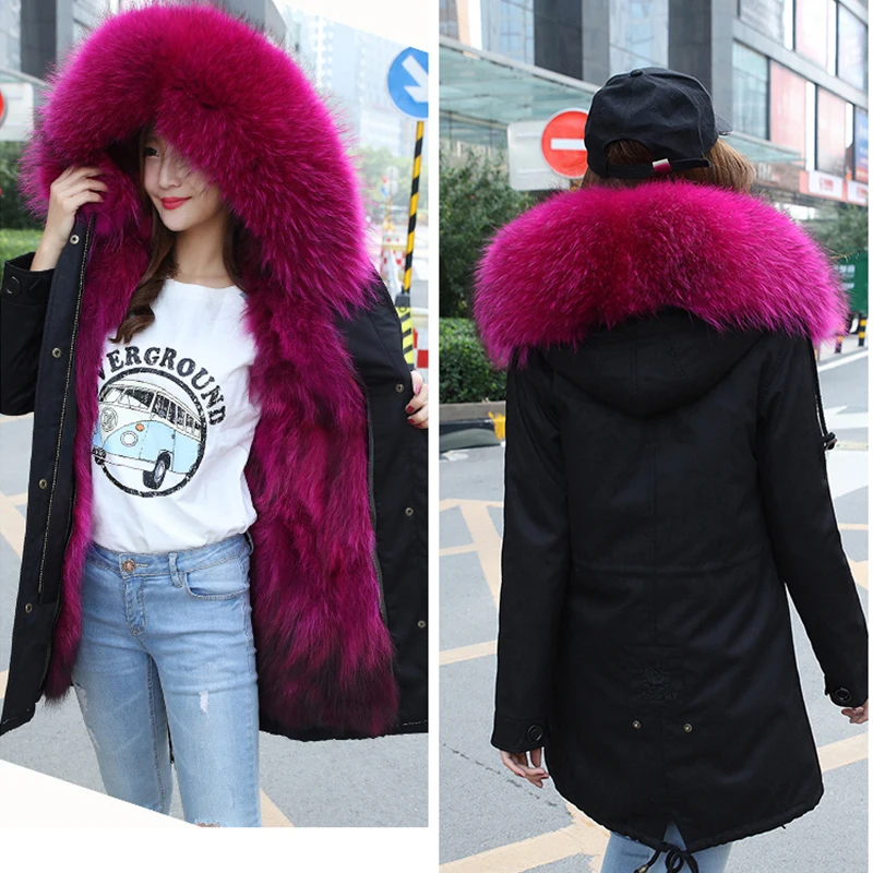 You Come From The Stars With A Fox Raccoon Fur Coat Liner Female Knee Paragraph Long Section Parka
You Come From The Stars With A Fox Raccoon Fur Coat Liner Female Knee Paragraph Long Section Parka