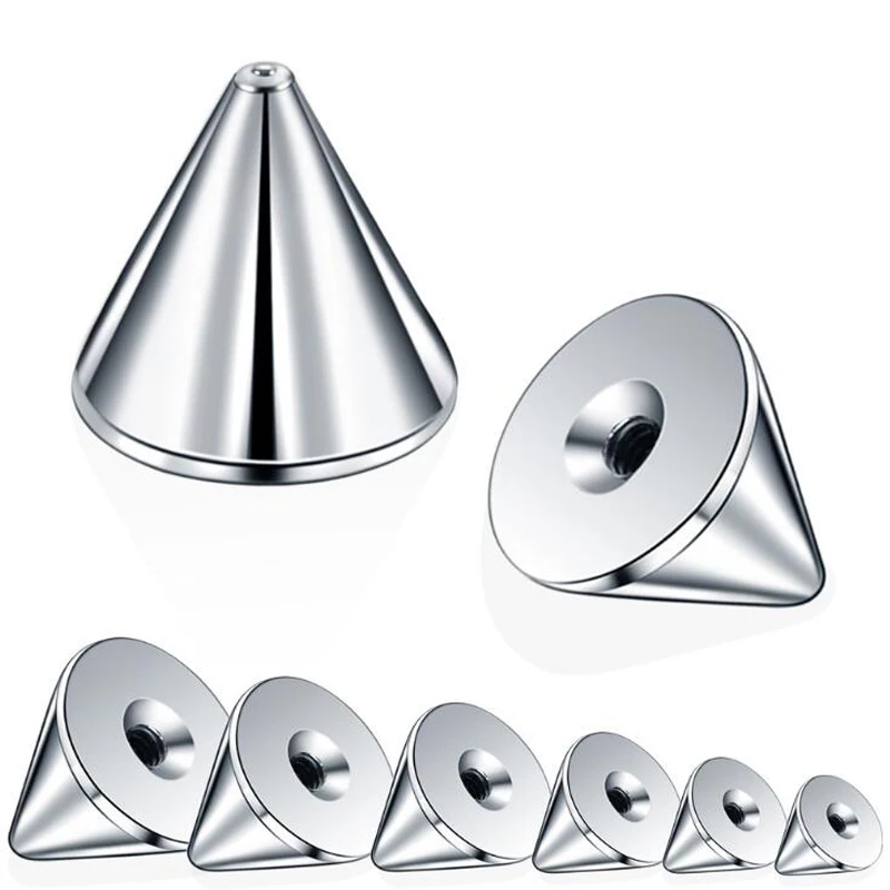 SaYao 50pcs Free Shipping 14G 16G Stainless Steel Big Spike Instead Replacement Nose Barbell Eyebrow Ring Body Piercing Jewelry
SaYao 50pcs Free Shipping 14G 16G Stainless Steel Big Spike Instead Replacement Nose Barbell Eyebrow Ring Body Piercing Jewelry