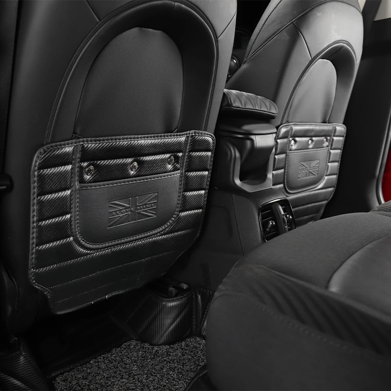 2Pcs Car Seat Back Carbon Fiber Leather Protector Cover Anti kick Dirty Prevent Mat Pad For Mini Cooper One JCW Car Accessories
2Pcs Car Seat Back Carbon Fiber Leather Protector Cover Anti kick Dirty Prevent Mat Pad For Mini Cooper One JCW Car Accessories