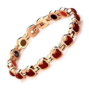 New Fashion 316L stainless steel energy care bracelet gold 5in1 charm elegant bracelet to send girlfriend send mom send friends
New Fashion 316L stainless steel energy care bracelet gold 5in1 charm elegant bracelet to send girlfriend send mom send friends