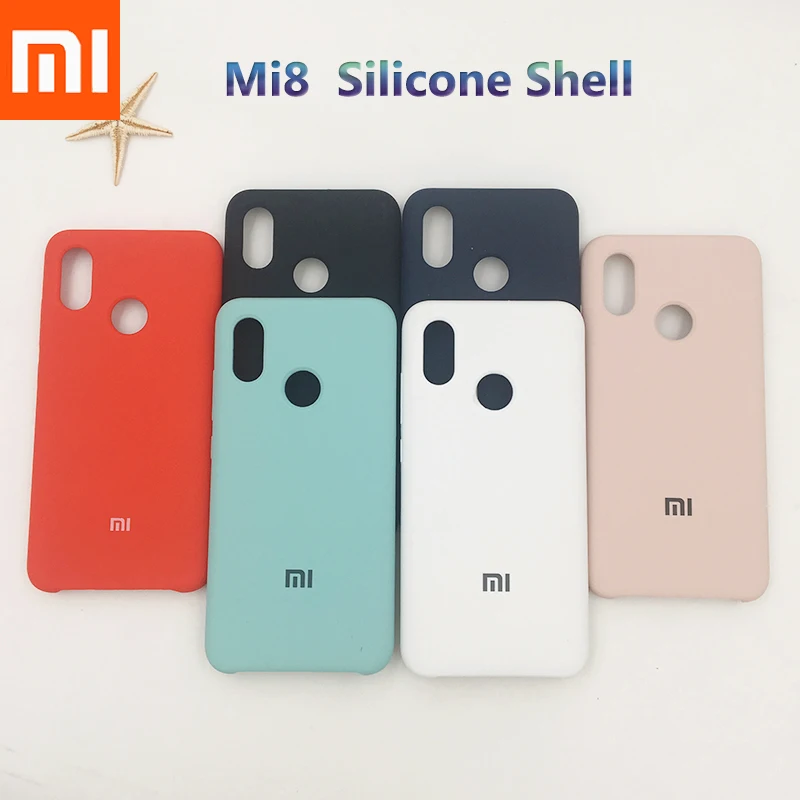 Original Xiaomi Mi 8 Silky Soft-Touch Finish Case Back Liquid Silicone Protective Cover for MI8 Anti-fall with logo 6.21 Inch
Original Xiaomi Mi 8 Silky Soft-Touch Finish Case Back Liquid Silicone Protective Cover for MI8 Anti-fall with logo 6.21 Inch