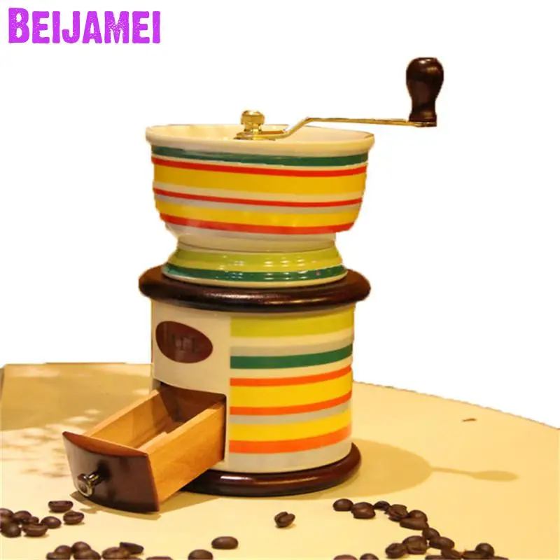 BEIJAMEI Hot Sale Hand Manual Grinder Mills Machine Kitchen Small Grinding Pepper Coffee Nuts Spice Mill
BEIJAMEI Hot Sale Hand Manual Grinder Mills Machine Kitchen Small Grinding Pepper Coffee Nuts Spice Mill