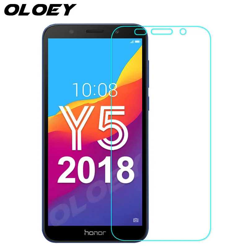 

For Huawei Y5 Lite 2018 Tempered Glass 9H Front Screen Protector Safety Protective Film On Y 5 Lite DRA-LX5 DRA-LX2 DRA LX5 LX2