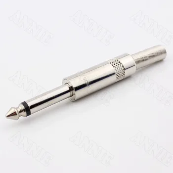 10pcs/lot For Ningbo Sound 6.5 Plug/6.35 Plug Single Track/6.3 Amplifier Plug/Microphone Connectors Big Two Core
10pcs/lot For Ningbo Sound 6.5 Plug/6.35 Plug Single Track/6.3 Amplifier Plug/Microphone Connectors Big Two Core