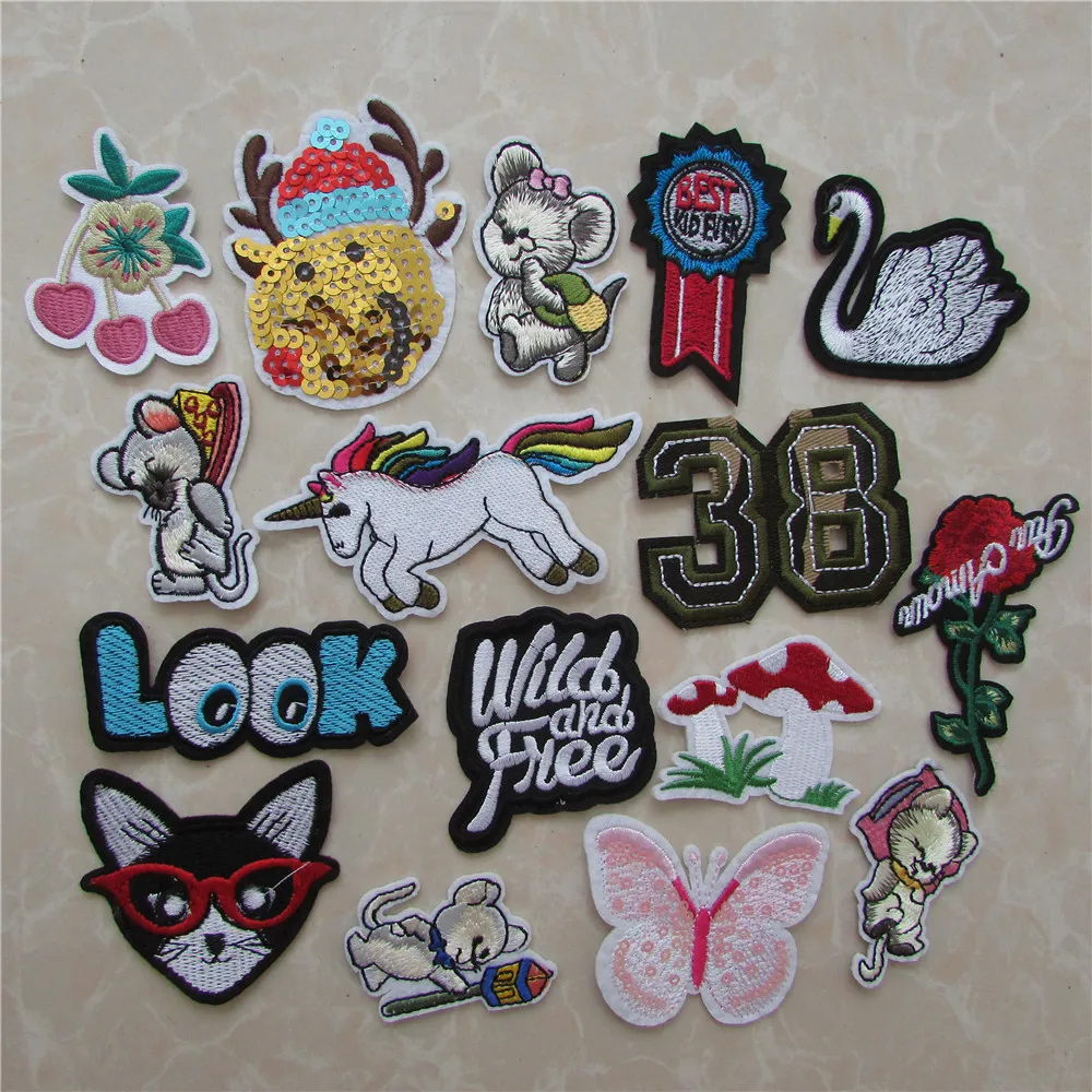new arrive brand new For Clothing Iron On Embroidered Appliques DIY Apparel Accessories Patches For Clothing Fabric Badges
new arrive brand new For Clothing Iron On Embroidered Appliques DIY Apparel Accessories Patches For Clothing Fabric Badges