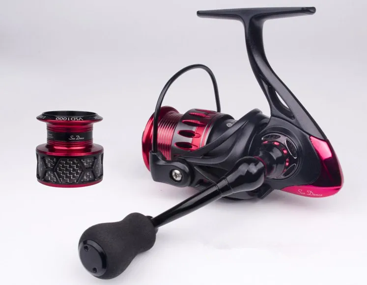 VIVA Sea Dance 1000 Spinning Fishing Reel,Carbon Body,2 spools,190g,5.1:1,Free Shipping
VIVA Sea Dance 1000 Spinning Fishing Reel,Carbon Body,2 spools,190g,5.1:1,Free Shipping