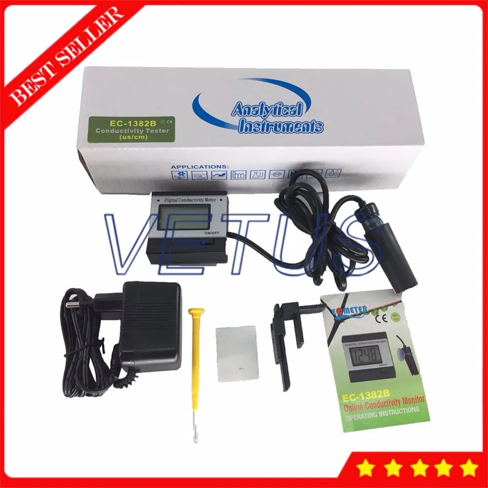 EC-1382B Mini Online conductivity monitoring equipment with 4 digital LCD conductivity meter tester detector
EC-1382B Mini Online conductivity monitoring equipment with 4 digital LCD conductivity meter tester detector