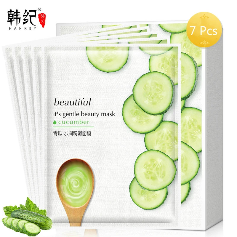 HANKEY Korea Mask Cucumber Extract Moisturizing Face Care Mask Skin Care Anti-Aging Shrink Pores Oil Control Depth Replenishment
HANKEY Korea Mask Cucumber Extract Moisturizing Face Care Mask Skin Care Anti-Aging Shrink Pores Oil Control Depth Replenishment