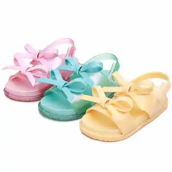 Mini Melissa Rain Mini Shoes Cute Bow 2020 New Summer Children Jelly Shoe Candy Soft Princess Girl Fish Head Sandals Kids Shoes
Mini Melissa Rain Mini Shoes Cute Bow 2020 New Summer Children Jelly Shoe Candy Soft Princess Girl Fish Head Sandals Kids Shoes