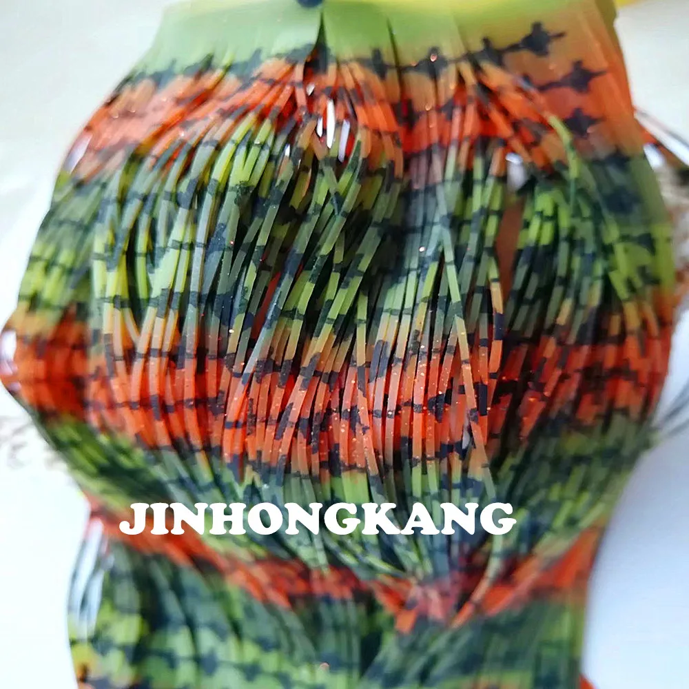 Fishing Lure Silicone Skirt Layers,Silicone Skirt Material for Tackle Craft, DIY Spinner, Rubber Jigs, Buzzbait- 68
Fishing Lure Silicone Skirt Layers,Silicone Skirt Material for Tackle Craft, DIY Spinner, Rubber Jigs, Buzzbait- 68