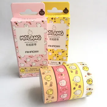 2 pcs/pack Kawaii Molang Rabbit Decorative Adhesive Tape Masking Washi Tape DIY Scrapbooking Sticker Label japanese stationery
2 pcs/pack Kawaii Molang Rabbit Decorative Adhesive Tape Masking Washi Tape DIY Scrapbooking Sticker Label japanese stationery
