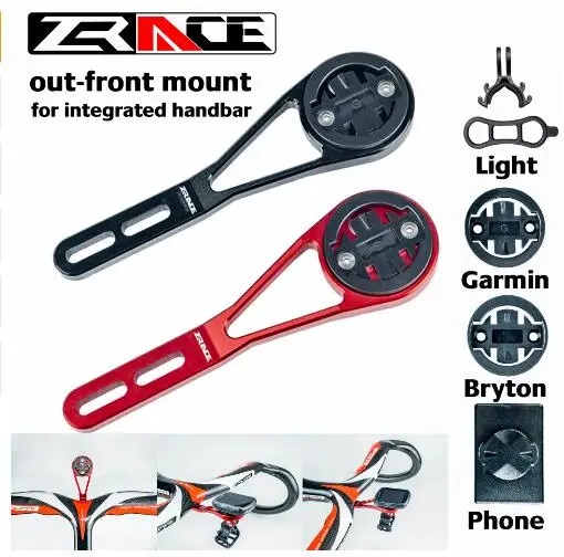 ZRACE Bicycle Computer Out front Mount Holder for integrated handbar, iGPSPORT Garmin Bryton GoPro Mobile phone Spotlight
ZRACE Bicycle Computer Out front Mount Holder for integrated handbar, iGPSPORT Garmin Bryton GoPro Mobile phone Spotlight