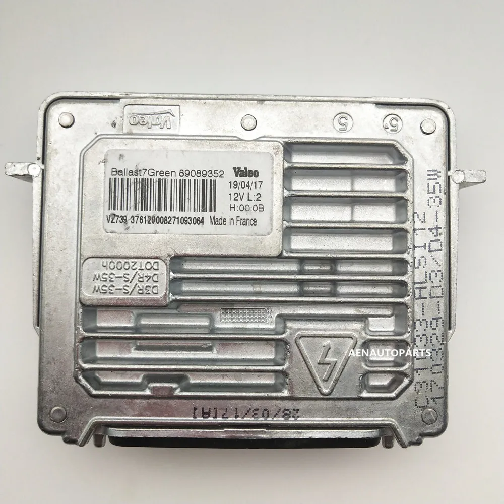 OEM Valeo 7G 89089352 for 2014-2017 Jeep Grand Cherokee 68222897AA for Volvo S60 S60L V60 XC60 Xenon Headlight Ballast 22840414
OEM Valeo 7G 89089352 for 2014-2017 Jeep Grand Cherokee 68222897AA for Volvo S60 S60L V60 XC60 Xenon Headlight Ballast 22840414