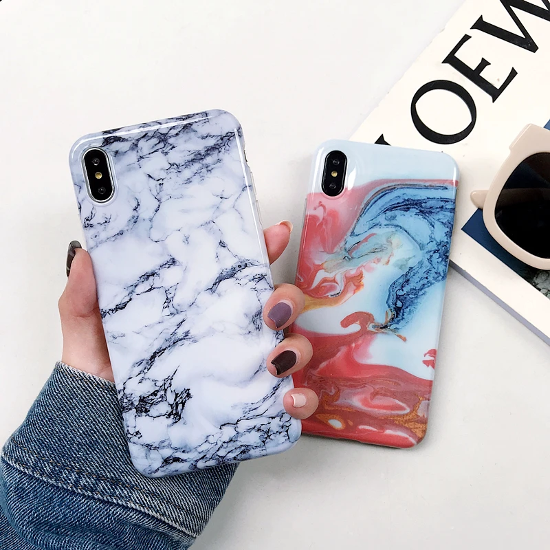 Luxury Marble Silicone Case For iPhone XS Max XR 11 2019 X(10) TPU Cover For iPhone 8 Plus 6 6s 7 8 11 Pro Max Coque Funda EEMIA
Luxury Marble Silicone Case For iPhone XS Max XR 11 2019 X(10) TPU Cover For iPhone 8 Plus 6 6s 7 8 11 Pro Max Coque Funda EEMIA