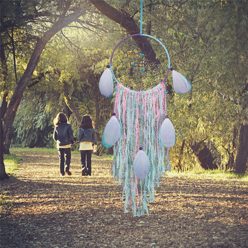 Big Large Metal Ring Round Circle DIY Handmade Feather Indian Rustic Hanging Bedding Dream Catcher Home Decor Decoration Craft
Big Large Metal Ring Round Circle DIY Handmade Feather Indian Rustic Hanging Bedding Dream Catcher Home Decor Decoration Craft