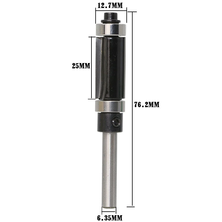free shipping 1Pc 1/4" Shank Template/Trim Router Bit Routing Cutters. Features: top & bottom ball bearings Woodworking Tool
free shipping 1Pc 1/4" Shank Template/Trim Router Bit Routing Cutters. Features: top & bottom ball bearings Woodworking Tool
