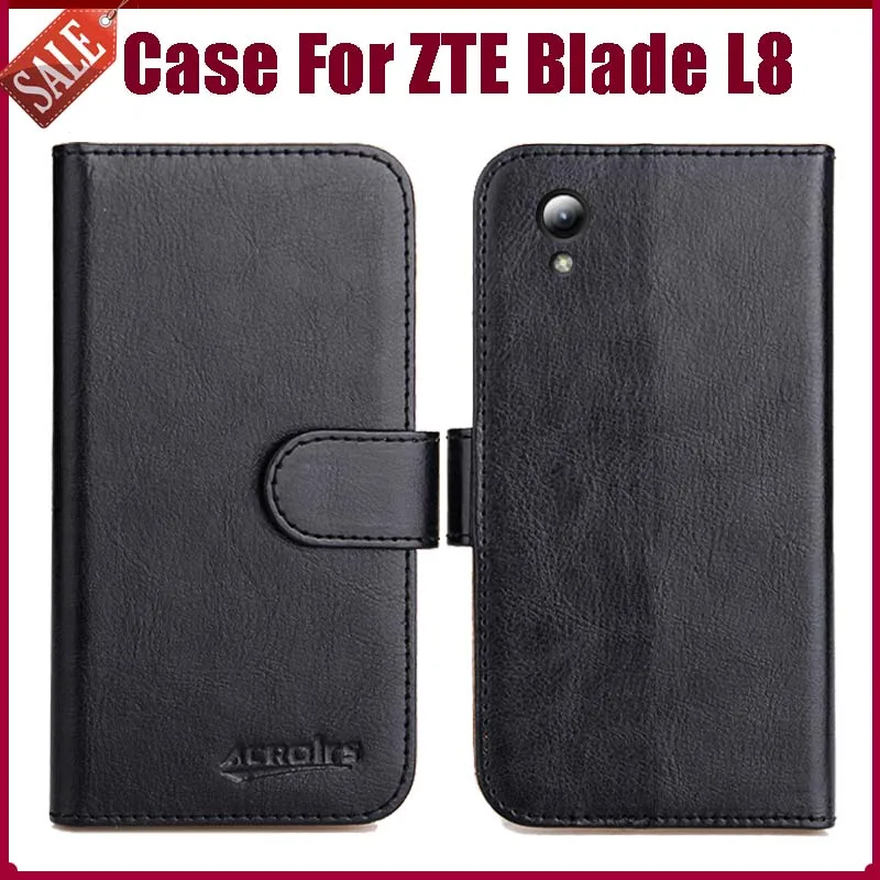 Hot Sale! ZTE Blade L8 Case High Quality 6 Colors Flip Leather Wallet Protective Cover For ZTE Blade L8 Case Phone Bag
Hot Sale! ZTE Blade L8 Case High Quality 6 Colors Flip Leather Wallet Protective Cover For ZTE Blade L8 Case Phone Bag