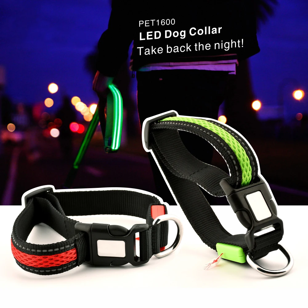 2018 LED Night Safety Flashing Glowing Pet dog Collar, Pet Collar Luminous for Dogs Accessories Dog Supplies
2018 LED Night Safety Flashing Glowing Pet dog Collar, Pet Collar Luminous for Dogs Accessories Dog Supplies