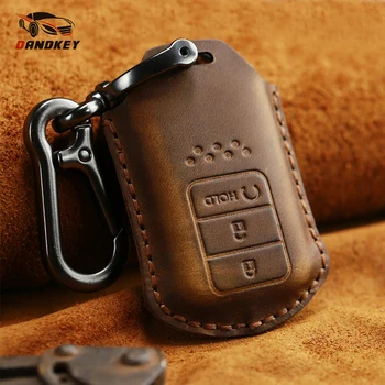 Dandkey Genuine Leather Car Remote Key Case Cover For Honda XRV Vezel HRV CRV CR-V Accord Civiv Spirior Fit JAZZ Jade Pilot City
Dandkey Genuine Leather Car Remote Key Case Cover For Honda XRV Vezel HRV CRV CR-V Accord Civiv Spirior Fit JAZZ Jade Pilot City
