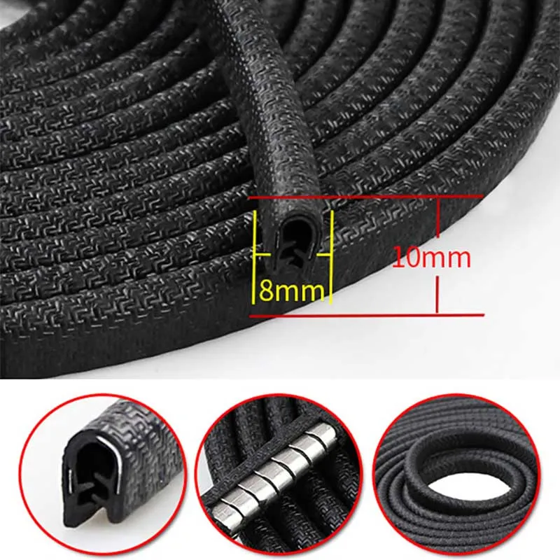 5/10M Car Styling Door Anti-Collision Strip Door Side Anti-scratch Sticker Paste Protector Strip Sealing Guard Strip Accessory
5/10M Car Styling Door Anti-Collision Strip Door Side Anti-scratch Sticker Paste Protector Strip Sealing Guard Strip Accessory