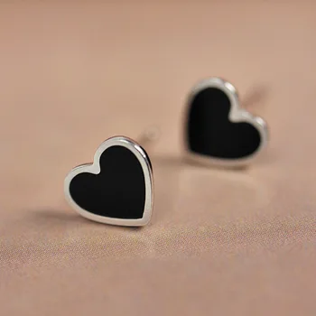 10pcs/Lot 100% 925 Sterling Silver Engagement Enamel Heart Stud Earrings for Women Girls sterling-silver-jewelry Earring Gifts
10pcs/Lot 100% 925 Sterling Silver Engagement Enamel Heart Stud Earrings for Women Girls sterling-silver-jewelry Earring Gifts