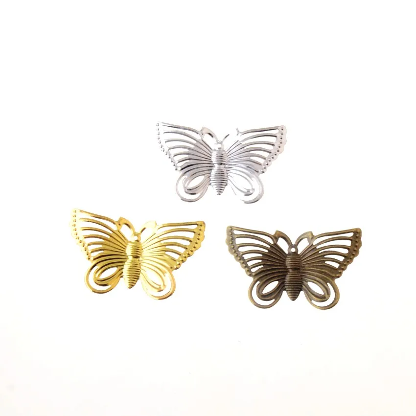 Free shipping 10Pcs Bronze/gold/silver Filigree Butterfly Decoration DIY Wraps Connectors Embellishments Findings 4.3x2.8cm
Free shipping 10Pcs Bronze/gold/silver Filigree Butterfly Decoration DIY Wraps Connectors Embellishments Findings 4.3x2.8cm