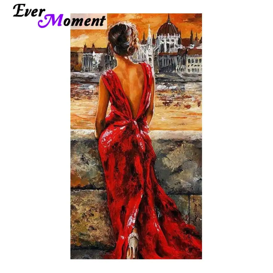 Ever Moment Diamond Embroidery Wholesale Elegant Woman in Red Diamond Paintiing Diamond Painting 5D Full Complet Sale ASF856
Ever Moment Diamond Embroidery Wholesale Elegant Woman in Red Diamond Paintiing Diamond Painting 5D Full Complet Sale ASF856