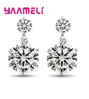 Big Promotion Round Pendant Drop Earrings For Women 925 Sterling Silver Six Claw Design Earrings Free Shipping
Big Promotion Round Pendant Drop Earrings For Women 925 Sterling Silver Six Claw Design Earrings Free Shipping