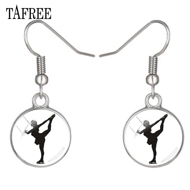 TAFREE art picture ice skating Drop Earrings Silver Plated Glass Dome Earrings Charm Sports lovers souvenirs Gifts Jewelry ST22
TAFREE art picture ice skating Drop Earrings Silver Plated Glass Dome Earrings Charm Sports lovers souvenirs Gifts Jewelry ST22