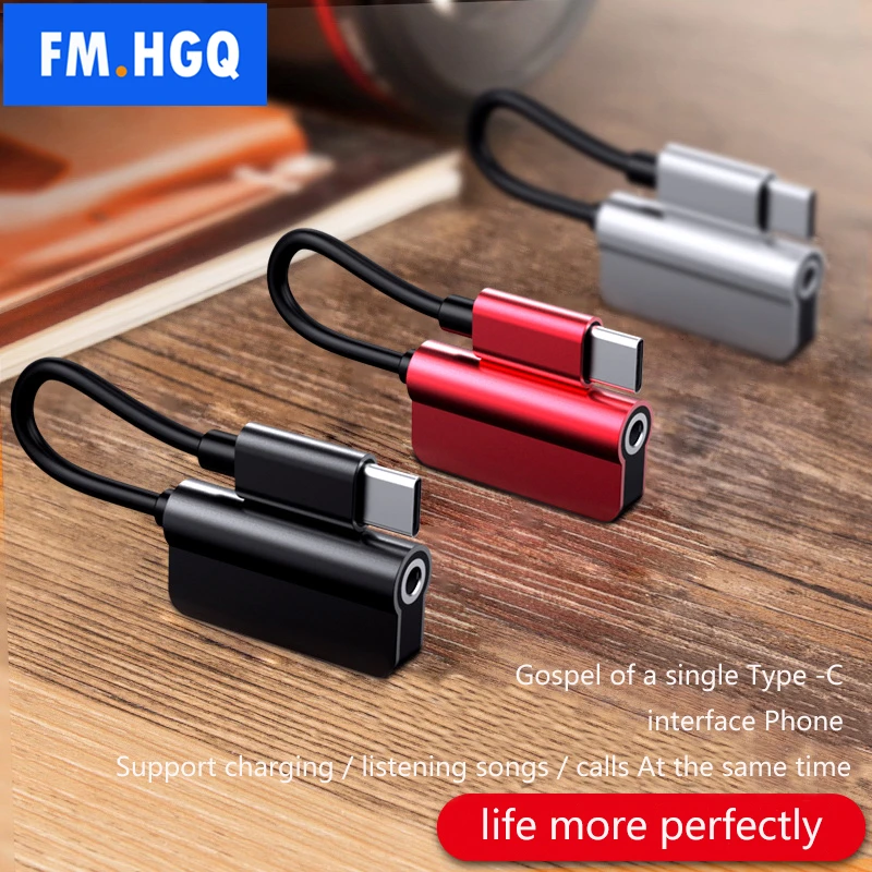 USB C Adapter Type C to 3.5mm Jack Earphone Cable For Xiaomi Mi 6 Huawei Mate 20 Pro Oneplus 6T Type-C Fast Charge OTG Extension
USB C Adapter Type C to 3.5mm Jack Earphone Cable For Xiaomi Mi 6 Huawei Mate 20 Pro Oneplus 6T Type-C Fast Charge OTG Extension