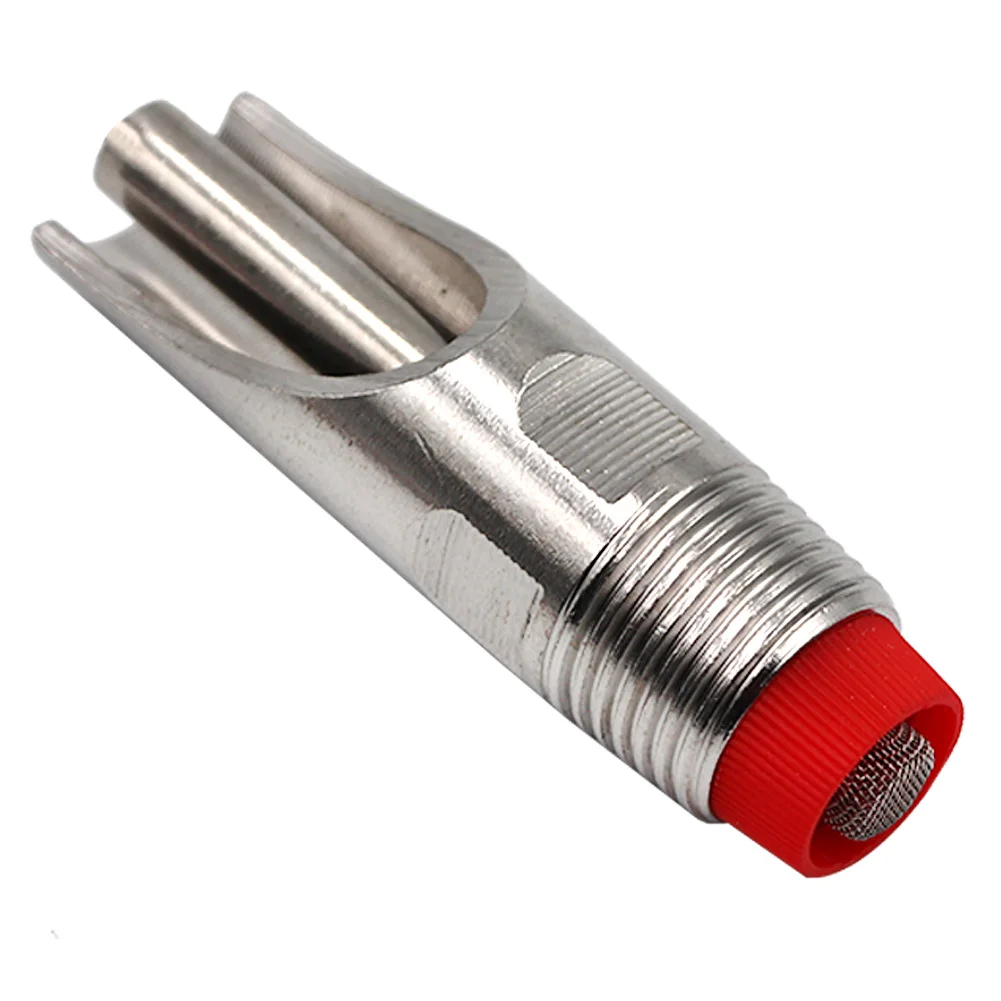 Livestock Useful Silver Tone 1 pcs Stainless Steel Pig Nipple Automatic Sheep Waterer Drinker High Quality Pig dirinking water
Livestock Useful Silver Tone 1 pcs Stainless Steel Pig Nipple Automatic Sheep Waterer Drinker High Quality Pig dirinking water